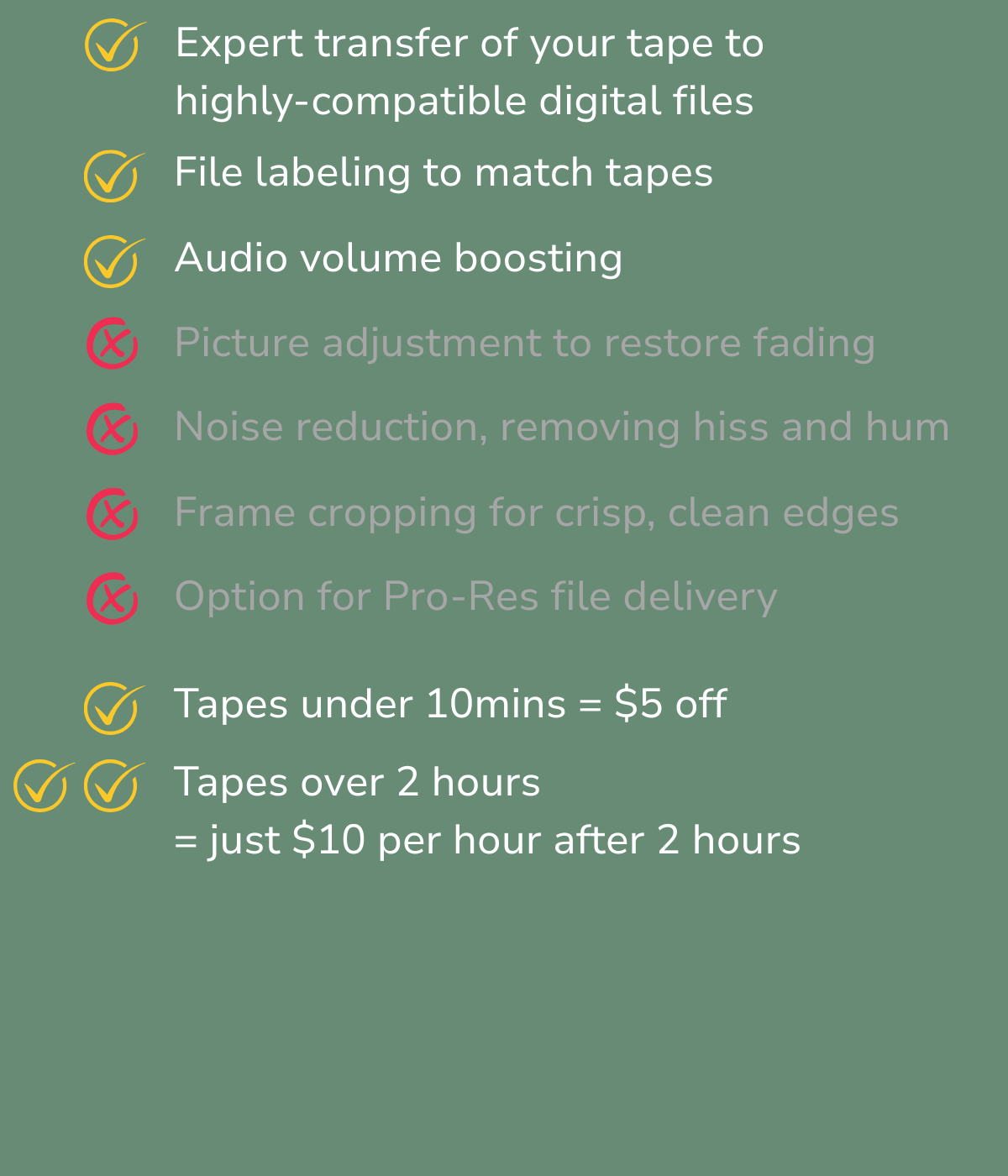 Video Tape Transfer Service | Finally Watch Your Old Tapes Again